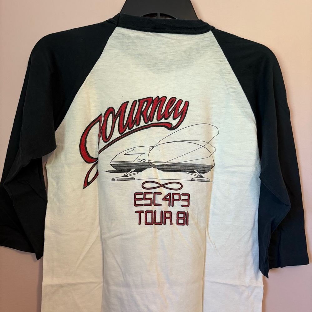 Journey 1981 Vintage Raglan Tee - Picture 5 of 6
